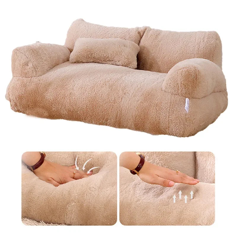 Uspokajająca sofa dla zwierząt