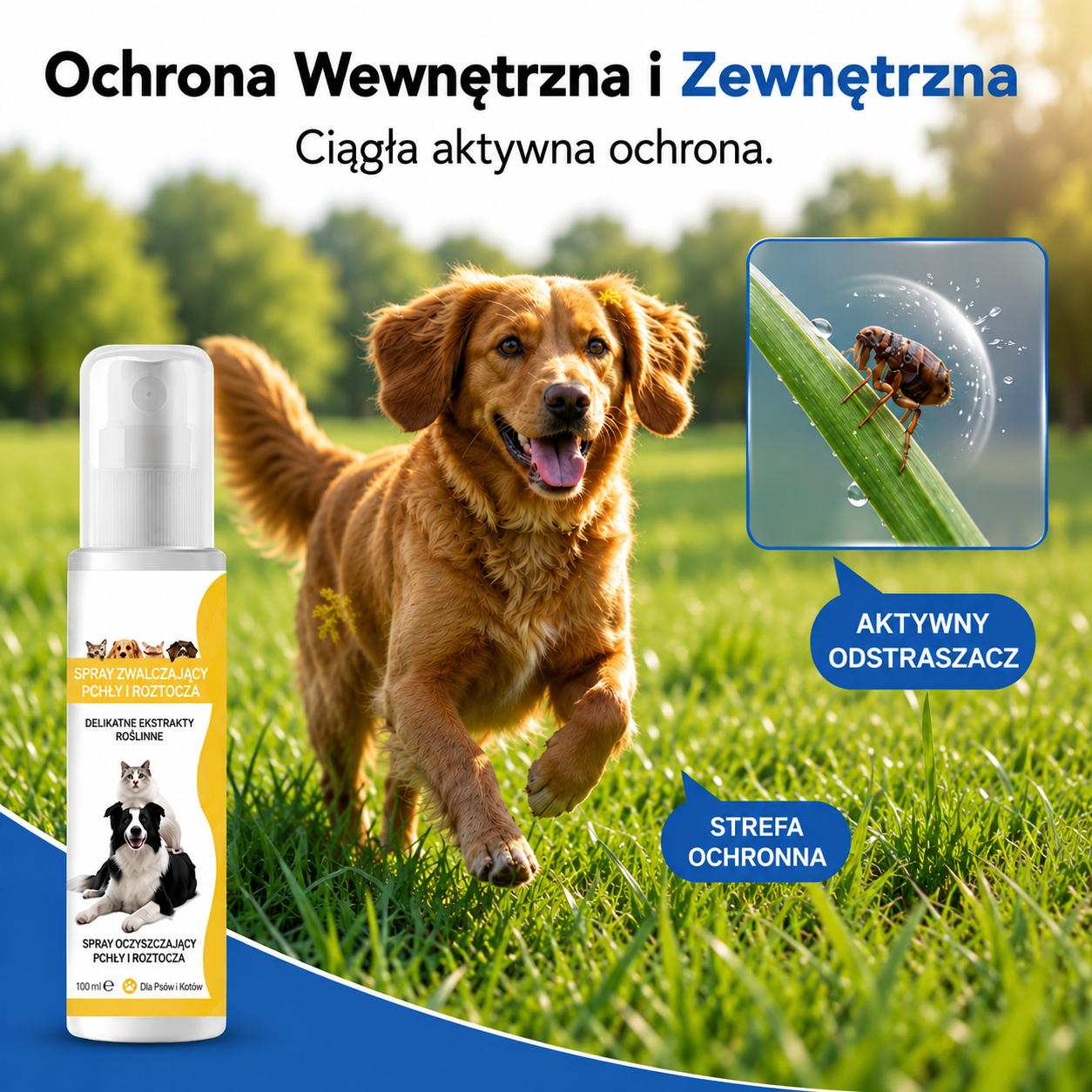 FurryPet™ – Spray Odstraszający Szkodniki dla Zwierząt