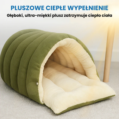 Pluszowa nora dla zwierząt