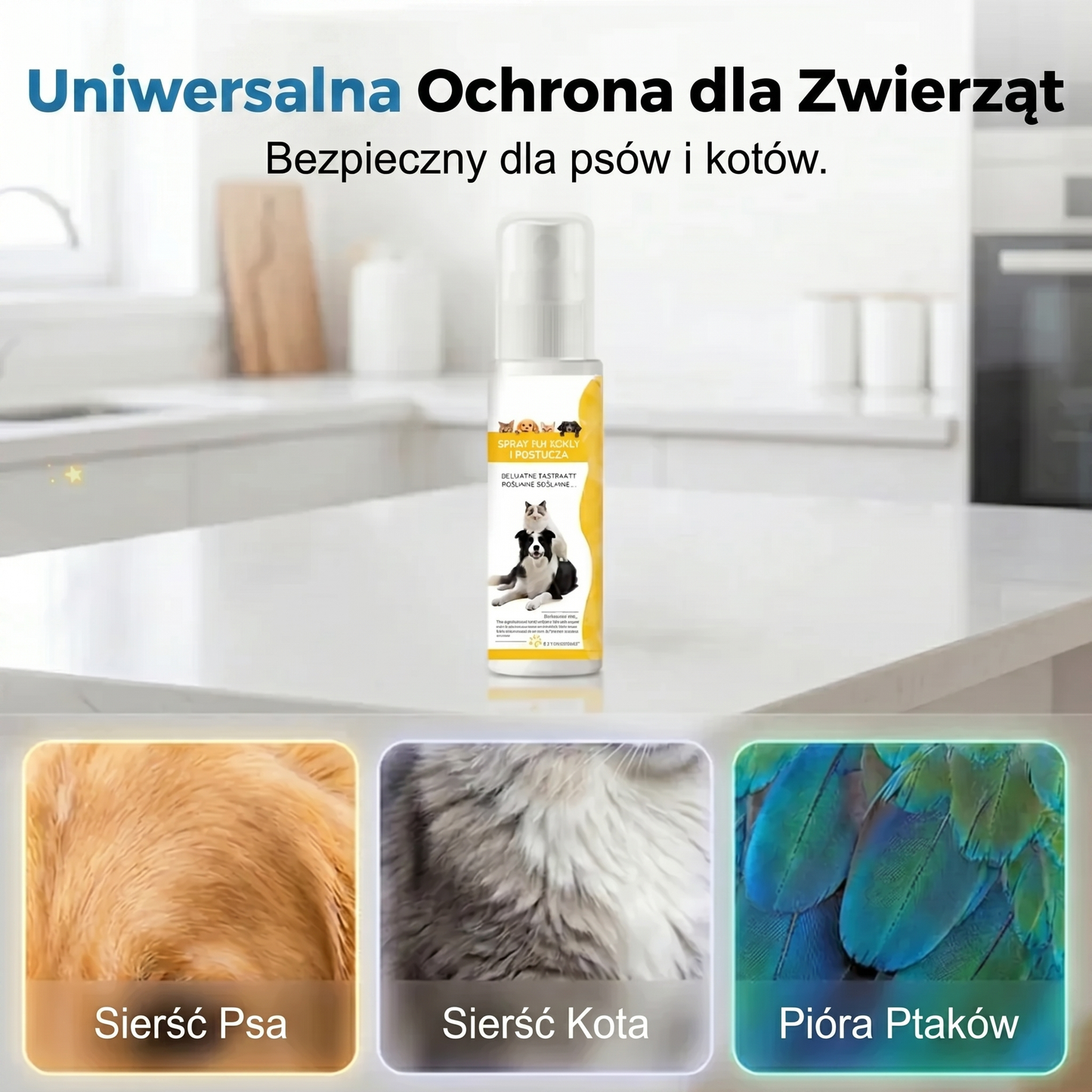 FurryPet™ – Spray Odstraszający Szkodniki dla Zwierząt