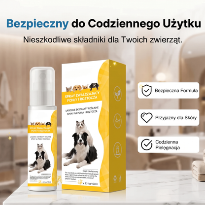 FurryPet™ – Spray Odstraszający Szkodniki dla Zwierząt
