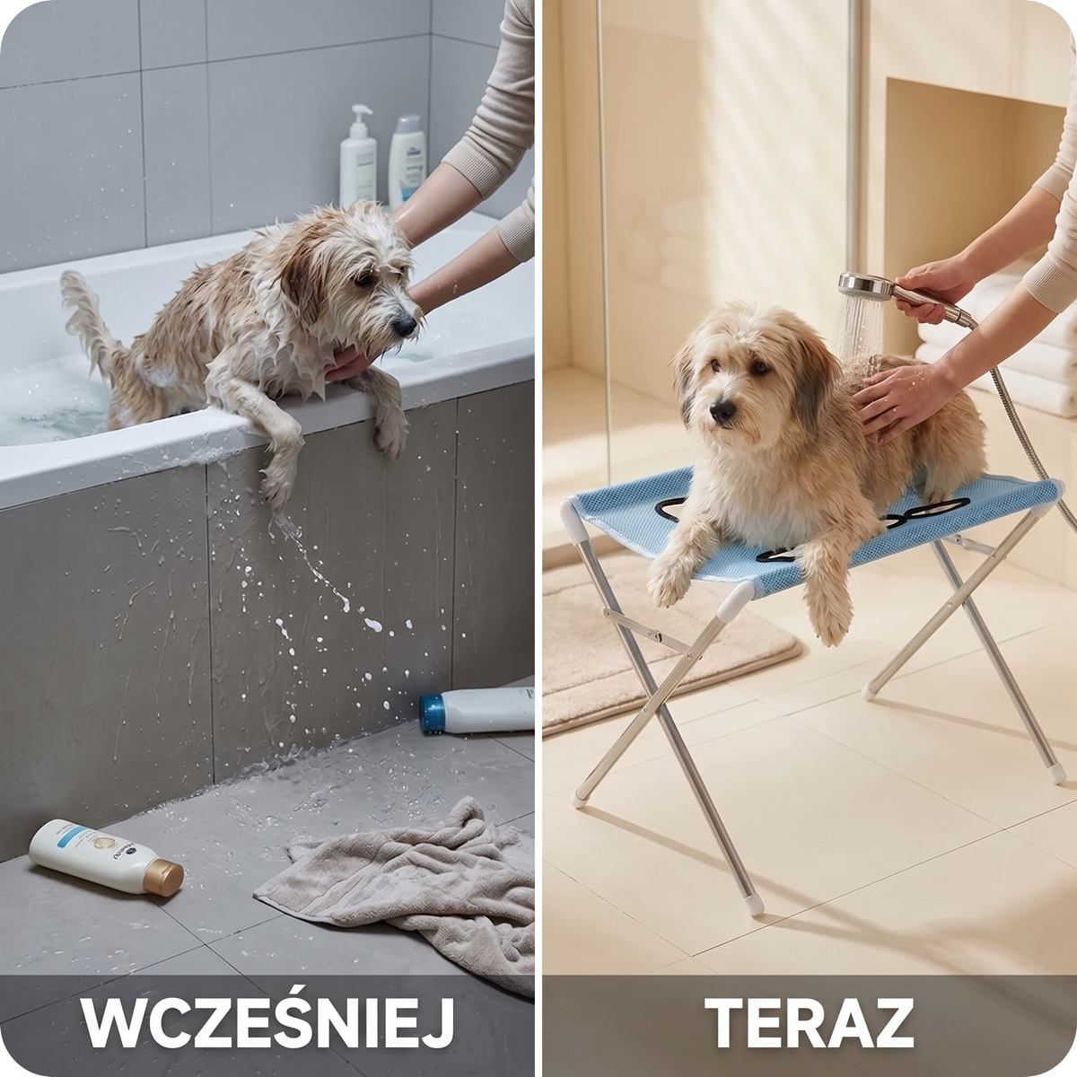 Stojak do kąpieli i pielęgnacji psa
