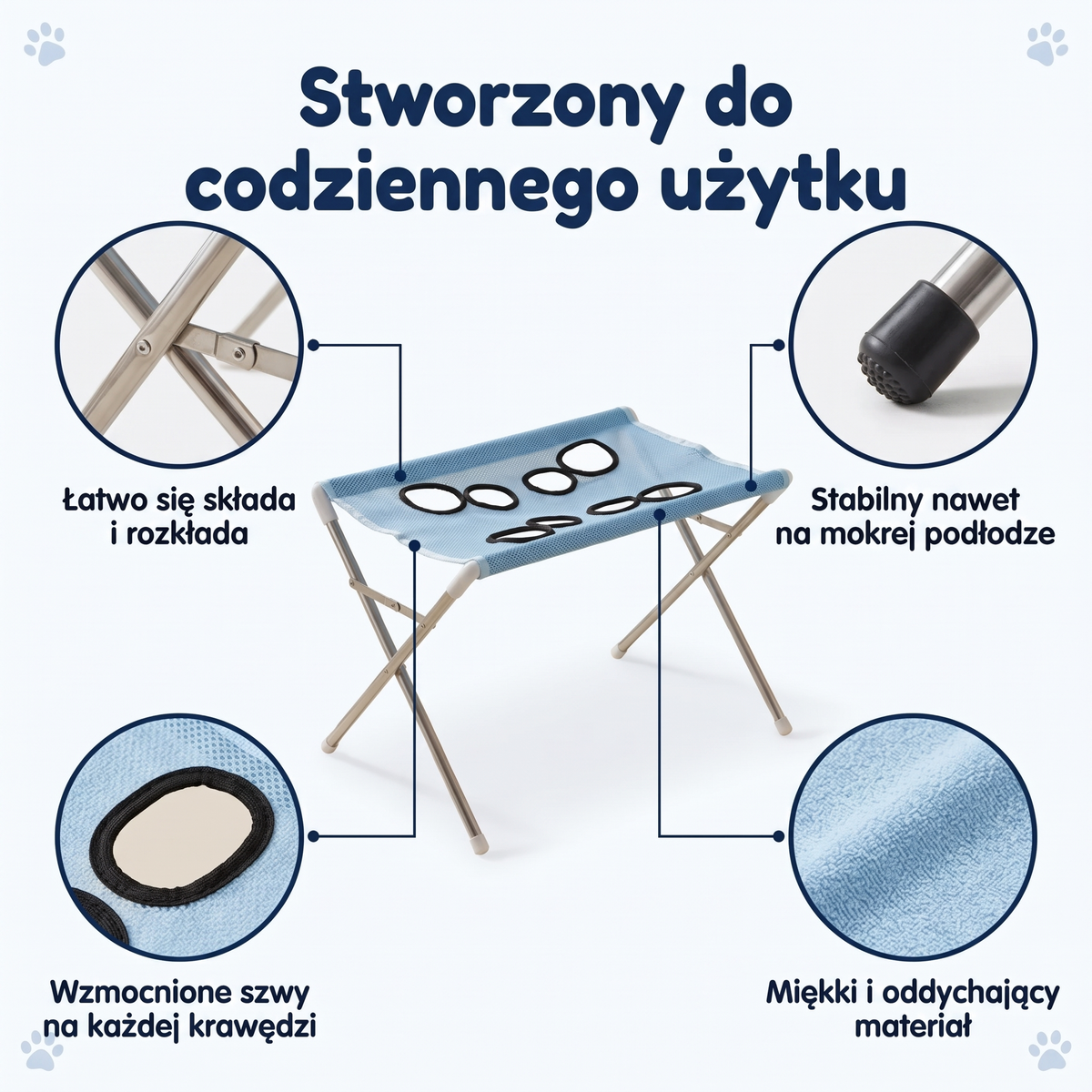 Stojak do kąpieli i pielęgnacji psa